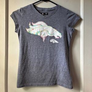 Denver Broncos Tribal Tri-Blend V-Neck T-Shirt